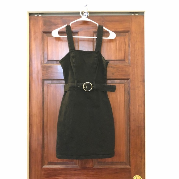 primark black denim dress Primark denim dress,